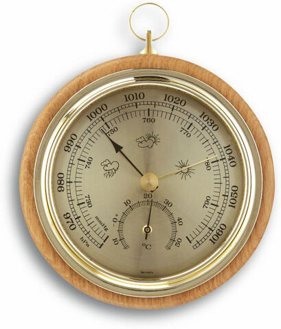 Breakwater Bay Wickson Barometer/Thermometer Breakwater Bay Breakwater Bay Wickson Barometer/Thermometer Breakwater Bay