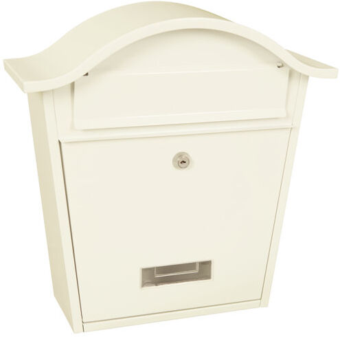 Dakota Fields Rankins 36cm x 37cm Steel Locking Wall mounted Letter Box Dakota Fields Colour: White Dakota Fields Rankins 36cm x 37cm Steel Locking Wall mounted Letter Box Dakota Fields Colour: White