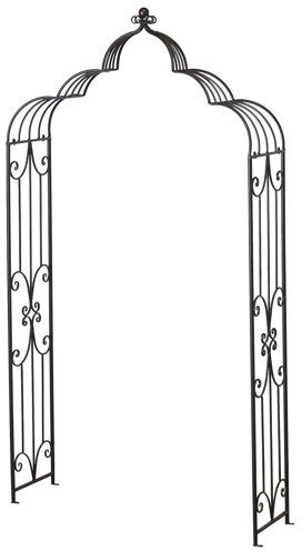 Rosalind Wheeler Rimini Iron Garden Arch Rosalind Wheeler  - Size: Medium Rosalind Wheeler Rimini Iron Garden Arch Rosalind Wheeler  - Size: Medium