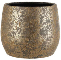 World Menagerie Thresa Terracotta Plant Pot World Menagerie Size: 25.5 cm H x 32 cm W x 32 cm D  - Size: 45.72cm H x 66.04cm W x 3.81cm D World Menagerie Thresa Terracotta Plant Pot World Menagerie Size: 25.5 cm H x 32 cm W x 32 cm D  - Size: 45.72cm H x 66.04cm W x 3.81cm D