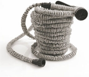 Dakota Fields Tommy-Lee Extendable Plastic Hose Latex Dakota Fields Finish: Grey, Size: 30m  - Size: 250cm H X 300cm W X 300cm D Dakota Fields Tommy-Lee Extendable Plastic Hose Latex Dakota Fields Finish: Grey, Size: 30m  - Size: 250cm H X 300cm W X 300cm D