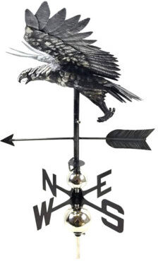 Astoria Grand Champlin Eagle Weathervane Astoria Grand  - Size: 48cm H X 85cm W X 85cm D Astoria Grand Champlin Eagle Weathervane Astoria Grand  - Size: 48cm H X 85cm W X 85cm D