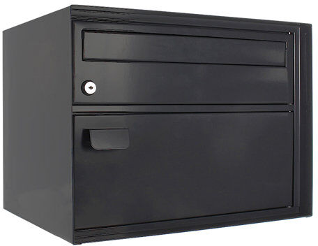 Dakota Fields Slope Locking Post Mounted Letter Box Dakota Fields  - Size: 137cm H X 150cm W X 29cm D Dakota Fields Slope Locking Post Mounted Letter Box Dakota Fields  - Size: 137cm H X 150cm W X 29cm D