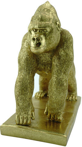 Happy Larry Gorilla Bookend Happy Larry  - Size: 45cm H X 25cm W X 12cm D Happy Larry Gorilla Bookend Happy Larry  - Size: 45cm H X 25cm W X 12cm D