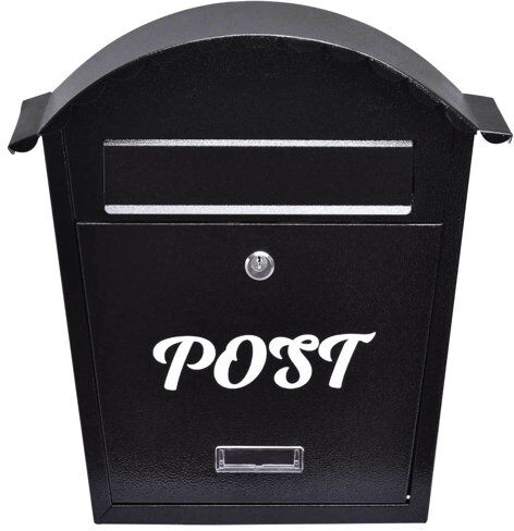 Symple Stuff Locking Wall Mounted Letter Box Symple Stuff  - Size: 116cm H x 45cm W x 45cm D Symple Stuff Locking Wall Mounted Letter Box Symple Stuff  - Size: 116cm H x 45cm W x 45cm D