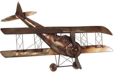 Rio Plane Wall Decor Williston Forge  - Size: 40cm H X 1cm W X 20cm D Rio Plane Wall Decor Williston Forge  - Size: 40cm H X 1cm W X 20cm D
