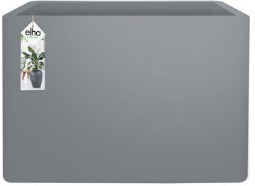 ELHO Plastic Plant Pot ELHO Colour: Concrete, Size: 59cm H x 79cm W x 29.5cm D  - Size: 59cm H x 79cm W x 29.5cm D ELHO Plastic Plant Pot ELHO Colour: Concrete, Size: 59cm H x 79cm W x 29.5cm D  - Size: 59cm H x 79cm W x 29.5cm D