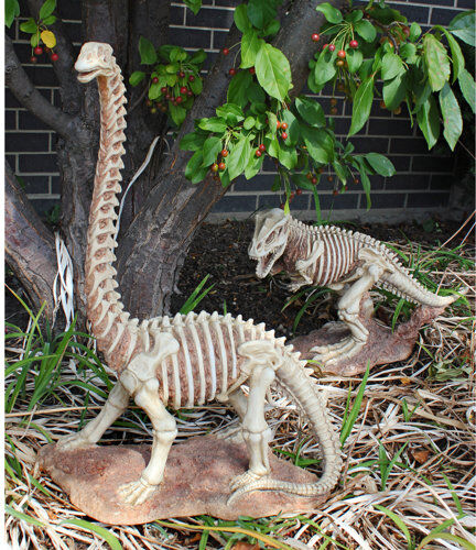 Design Toscano Bad to the Bone Jurassic Brachiosaurus Dinosaur Statue Design Toscano  - Size: 56cm H X 45cm W X 40cm D Design Toscano Bad to the Bone Jurassic Brachiosaurus Dinosaur Statue Design Toscano  - Size: 56cm H X 45cm W X 40cm D
