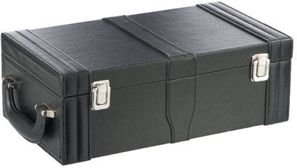 Rebrilliant Faux Leather Box Rebrilliant  - Size: 25cm H X 13cm W X 11cm D Rebrilliant Faux Leather Box Rebrilliant  - Size: 25cm H X 13cm W X 11cm D