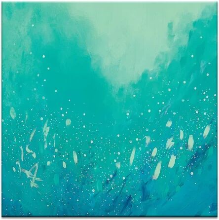 East Urban Home 'Fern' Painting on Canvas East Urban Home Format: Wrapped Canvas, Size: 76cm H x 76cm W  - Size: 61cm H x 61cm W East Urban Home 'Fern' Painting on Canvas East Urban Home Format: Wrapped Canvas, Size: 76cm H x 76cm W  - Size: 61cm H x 61cm W