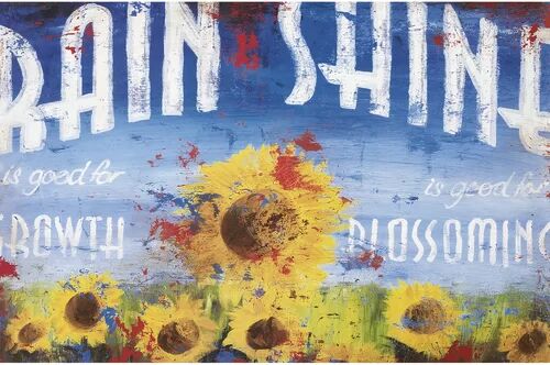 East Urban Home Rain & Shine by Rodney White - Wrapped Canvas Advertisement Print East Urban Home Size: 41cm H x 61cm W x 4cm D  - Size: Double (4'6) East Urban Home Rain & Shine by Rodney White - Wrapped Canvas Advertisement Print East Urban Home Size: 41cm H x 61cm W x 4cm D  - Size: Double (4'6)