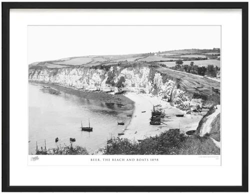 The Francis Frith Collection 'Beer, the Beach and Boats 1898' - Picture Frame Photograph Print on Paper The Francis Frith Collection Size: 40cm H x 50cm W x 2.3cm D  - Size: 45cm H x 60cm W x 2.3cm D