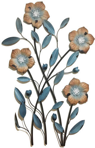 Marlow Home Co. Frosted Leaf Wall Décor Marlow Home Co.  - Size: Small Marlow Home Co. Frosted Leaf Wall Décor Marlow Home Co.  - Size: Small