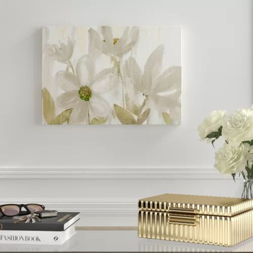 East Urban Home Mi Jardin Bright by Oliver Gal - Painting Print East Urban Home  - Size: 72cm H X 35cm W X 35cm D East Urban Home Mi Jardin Bright by Oliver Gal - Painting Print East Urban Home  - Size: 72cm H X 35cm W X 35cm D