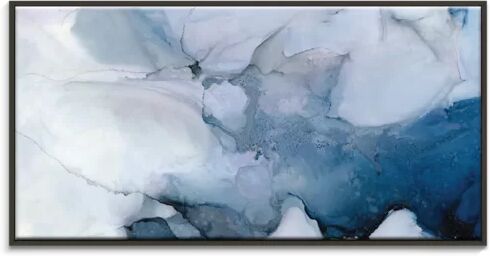 East Urban Home 'Quietly the Canine' Art Print on Canvas East Urban Home Format: Black Floater Frame, Size: 51cm H x 102cm W  - Size: 41cm H x 41cm W East Urban Home 'Quietly the Canine' Art Print on Canvas East Urban Home Format: Black Floater Frame, Size: 51cm H x 102cm W  - Size: 41cm H x 41cm W