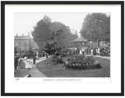 The Francis Frith Collection 'Harrogate, Crescent Gardens 1907' - Picture Frame Photograph Print on Paper The Francis Frith Collection  - Size: 45cm H x 60cm W x 2.3cm D The Francis Frith Collection 'Harrogate, Crescent Gardens 1907' - Picture Frame Photograph Print on Paper The Francis Frith Collection  - Size: 45cm H x 60cm W x 2.3cm D