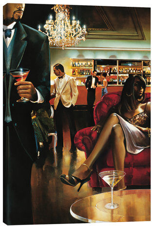 Ebern Designs 'The Lounge' by Matteo Colombo - Wrapped Canvas Graphic Art Print Ebern Designs Size: 66.04cm H x 45.72cm W x 1.91cm D  - Size: 152.4cm H x 101.6cm W x 3.81cm D Ebern Designs 'The Lounge' by Matteo Colombo - Wrapped Canvas Graphic Art Print Ebern Designs Size: 66.04cm H x 45.72cm W x 1.91cm D  - Size: 152.4cm H x 101.6cm W x 3.81cm D