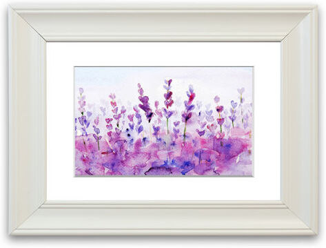 Fernleaf 'Garden Hearts' Framed Painting Fernleaf Size: 93 cm H x 126 cm W, Frame Options: White  - Size: Double (4'6) Fernleaf 'Garden Hearts' Framed Painting Fernleaf Size: 93 cm H x 126 cm W, Frame Options: White  - Size: Double (4'6)