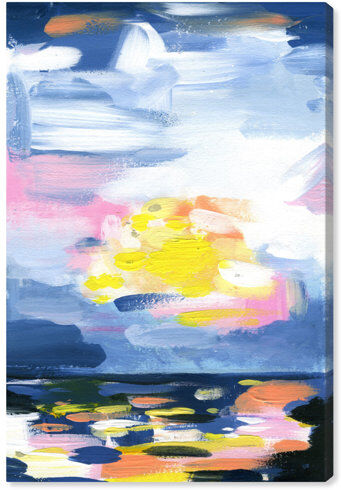 East Urban Home 'Sundown' Painting on Wrapped Canvas East Urban Home Size: 76.2 cm H x 50.8 cm W  - Size: 40.6 cm H x 40.6 cm W x 3.8 cm D East Urban Home 'Sundown' Painting on Wrapped Canvas East Urban Home Size: 76.2 cm H x 50.8 cm W  - Size: 40.6 cm H x 40.6 cm W x 3.8 cm D