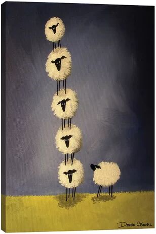 Brayden Studio 'Leaning Tower of Sheepisa' Painting Print on Wrapped Canvas Brayden Studio Size: 101.6 cm H x 66.04 cm W x 3.81 cm D  - Size: 101.6 cm H x 71.1 cm W Brayden Studio 'Leaning Tower of Sheepisa' Painting Print on Wrapped Canvas Brayden Studio Size: 101.6 cm H x 66.04 cm W x 3.81 cm D  - Size: 101.6 cm H x 71.1 cm W