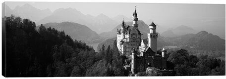 Brayden Studio 'Castle on a Hill, Neuschwanstein Castle, Bavaria, Germany' Photograph on Wrapped Canvas Brayden Studio Size: 40.64cm H x 121.92cm W x 1.91cm D  - Size: Small Brayden Studio 'Castle on a Hill, Neuschwanstein Castle, Bavaria, Germany' Photograph on Wrapped Canvas Brayden Studio Size: 40.64cm H x 121.92cm W x 1.91cm D  - Size: Small
