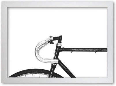East Urban Home Minimal Bike Frame -  Painting Print on Paper East Urban Home Format: White Grain Frame, Size: 85 cm H x 60 cm W x 5 cm D  - Size: 85 cm H x 60 cm W x 5 cm D East Urban Home Minimal Bike Frame -  Painting Print on Paper East Urban Home Format: White Grain Frame, Size: 85 cm H x 60 cm W x 5 cm D  - Size: 85 cm H x 60 cm W x 5 cm D