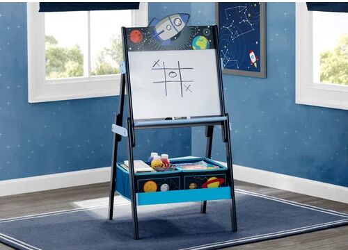 Zoomie Kids Waldo Space Adventures Marker Tray Board Easel Zoomie Kids  - Size: Large Zoomie Kids Waldo Space Adventures Marker Tray Board Easel Zoomie Kids  - Size: Large