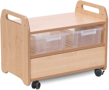 Harriet Bee Mirabelle Casters Easel Stand Harriet Bee  - Size: 8cm H X 28cm W X 28cm D Harriet Bee Mirabelle Casters Easel Stand Harriet Bee  - Size: 8cm H X 28cm W X 28cm D