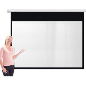 Symple Stuff Pro Channel Fix White Electric Projection Screen White 146.3cm H x 234cm W Symple Stuff Pro Channel Fix White Electric Projection Screen White 146.3cm H x 234cm W