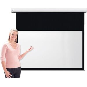 Symple Stuff Pro Channel Fix White Electric Projection Screen White 89.6cm H x 159.4cm W Symple Stuff Pro Channel Fix White Electric Projection Screen White 89.6cm H x 159.4cm W