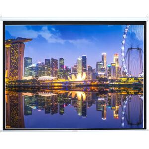 17 Stories Luiscarlos White Manual Projector Screen white 128.0 H x 178.0 W cm