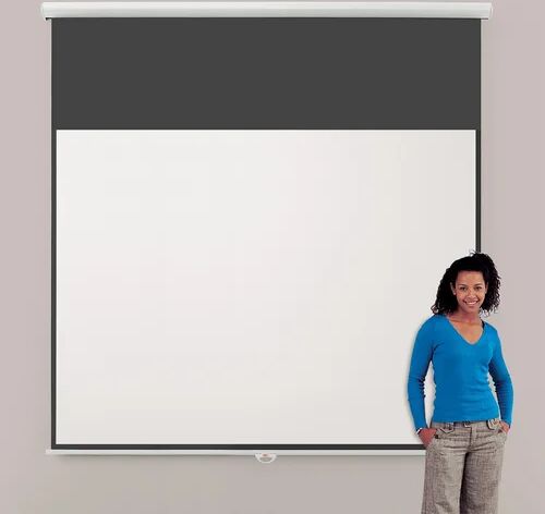 Symple Stuff Eyeline Manual Projection Screen Symple Stuff Viewing Area: 180cm H x 240cm W - Video 4:3 120cm H x 180cm W