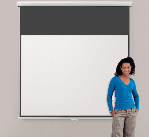 Symple Stuff Eyeline Manual Projection Screen Symple Stuff Viewing Area: 150cm H x 200cm W - Video 4:3 120cm H x 180cm W