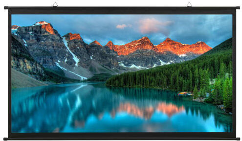 Symple Stuff Artun White Manual Projection Screen Symple Stuff Viewing Area: HDTV (16:9), Size: 135cm H x 226cm W  - Size: Symple Stuff Artun White Manual Projection Screen Symple Stuff Viewing Area: HDTV (16:9), Size: 135cm H x 226cm W  - Size: