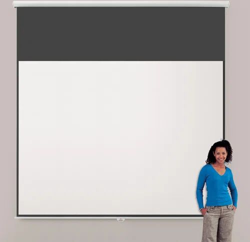 Symple Stuff Eyeline Manual Projection Screen Symple Stuff Viewing Area: 225cm H x 300cm W - Video 4:3