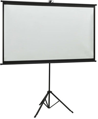 Symple Stuff Arpiar White Portable Projection Screen Symple Stuff Viewing Area: HDTV (16:9), Size: 226cm H x 137cm W  - Size: 226cm H x 126cm W Symple Stuff Arpiar White Portable Projection Screen Symple Stuff Viewing Area: HDTV (16:9), Size: 226cm H x 137cm W  - Size: 226cm H x 126cm W
