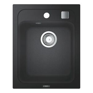 Grohe K700 Composite Sink, 40cm, Top-mounted, 1 Bowl, with Overflow and Automatic Waste Fitting 20.0 H x 40.0 W x 50.0 D cm