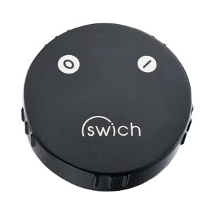 Abode Swich Round Handle Water Filter Tap Converter (Classic Filter) black 5.3 W x 5.3 D cm