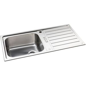 Abode Neron Single Bowl Inset Kitchen Sink 100mm L X 50mm W Abode Neron Single Bowl Inset Kitchen Sink 100mm L X 50mm W