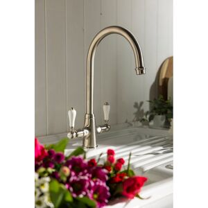 Abode Ludlow Monobloc Tap Brushed Nickel 190cm Abode Ludlow Monobloc Tap Brushed Nickel 190cm