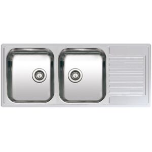 Reginox Centurio Double Bowl Inset Kitchen Sink Stainless Steel 1,150mm L X 490mm W Reginox Centurio Double Bowl Inset Kitchen Sink Stainless Steel 1,150mm L X 490mm W