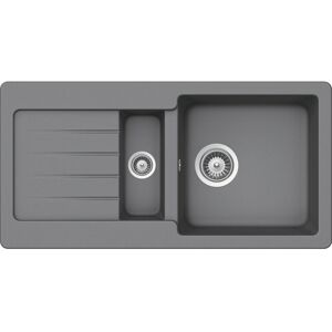 Schock 1.5 Bowl Inset Kitchen Sink Croma 860mm L X 440mm W Schock 1.5 Bowl Inset Kitchen Sink Croma 860mm L X 440mm W
