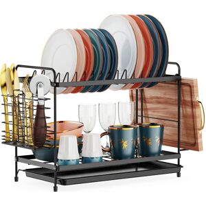 Belfry Kitchen Schererville Dish Rack Stainless Steel 30cm H X 48cm W X 22cm D Belfry Kitchen Schererville Dish Rack Stainless Steel 30cm H X 48cm W X 22cm D