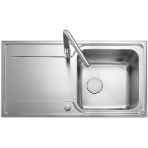 Rangemaster ICONICA 950*508 1.0B S/S Stainless Steel 950mm L X 508mm W Rangemaster ICONICA 950*508 1.0B S/S Stainless Steel 950mm L X 508mm W