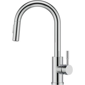 Blue Elephant Pull Down Spray Single Lever Kitchen Tap Chrome 62.23cm Blue Elephant Pull Down Spray Single Lever Kitchen Tap Chrome 62.23cm