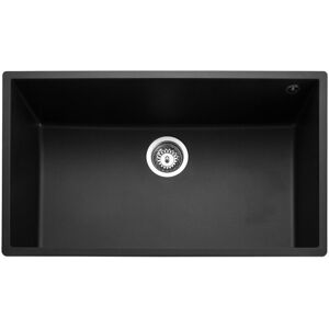 Rangemaster ORIDIAN Single Bowl Undermount White Granite Sink U/M 760*440 Charcoal 760mm L X 440mm W Rangemaster ORIDIAN Single Bowl Undermount White Granite Sink U/M 760*440 Charcoal 760mm L X 440mm W