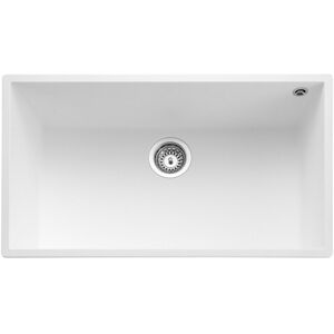 Rangemaster ORIDIAN Single Bowl Undermount White Granite Sink U/M 760*440 Arctic White 760mm L X 440mm W Rangemaster ORIDIAN Single Bowl Undermount White Granite Sink U/M 760*440 Arctic White 760mm L X 440mm W