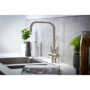 Abode Hemista 4-in-1 Steaming Hot Water Tap Brushed Nickel 243cm Abode Hemista 4-in-1 Steaming Hot Water Tap Brushed Nickel 243cm