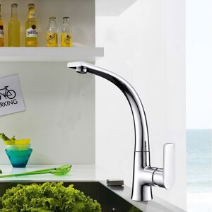 Belfry Kitchen Funon Single Lever Monobloc Tap Brilliante Polished Chrome 20.5cm Belfry Kitchen Funon Single Lever Monobloc Tap Brilliante Polished Chrome 20.5cm