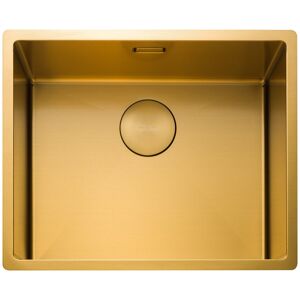 Rangemaster Single Bowl Undermount/Inset Kitchen Sink Gold 540mm L;540mm L Rangemaster Single Bowl Undermount/Inset Kitchen Sink Gold 540mm L;540mm L